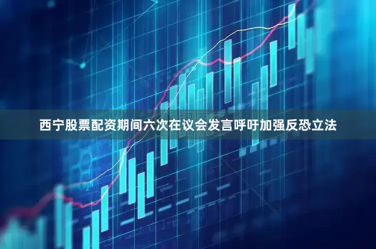 西宁股票配资期间六次在议会发言呼吁加强反恐立法